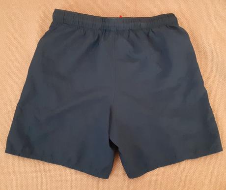 Plavky šortkové tmavomodré decathlon 2ks, decathlon,134