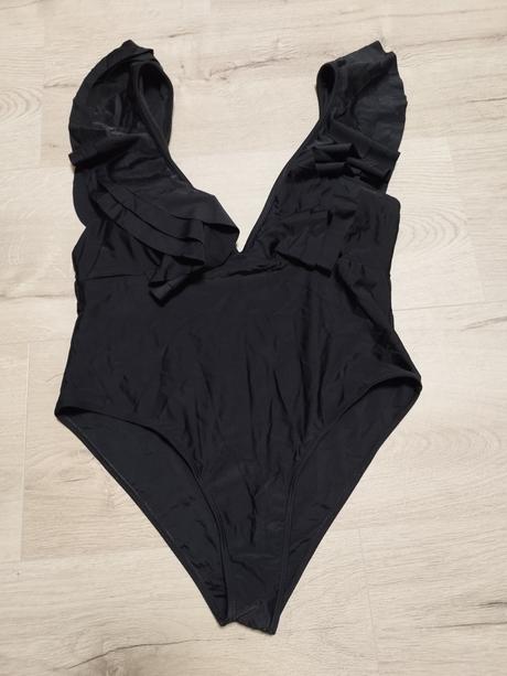 Dámske plavky s volánmi, xl