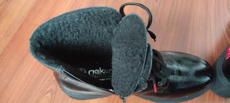 Dámske členkové, teplé čižmy, rieker,42