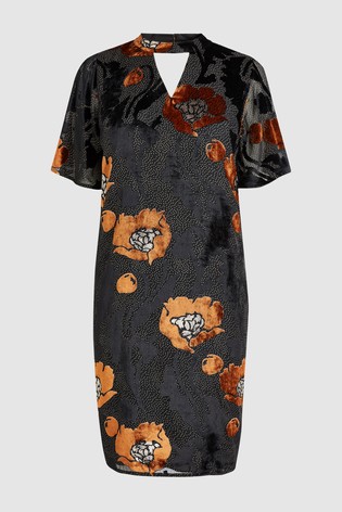 Šaty s vypaľovanými kvetmi, next,40 / l