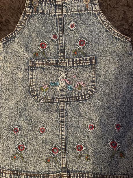 Dievčenské rifľové šaty, 116