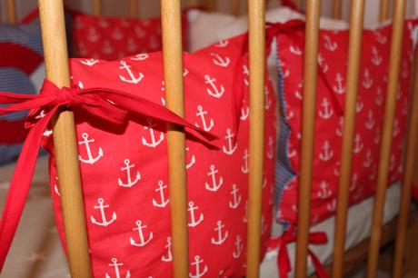 Hniezdo do postieľky námorník, šírka (cm): 60,dĺžka (cm): 120