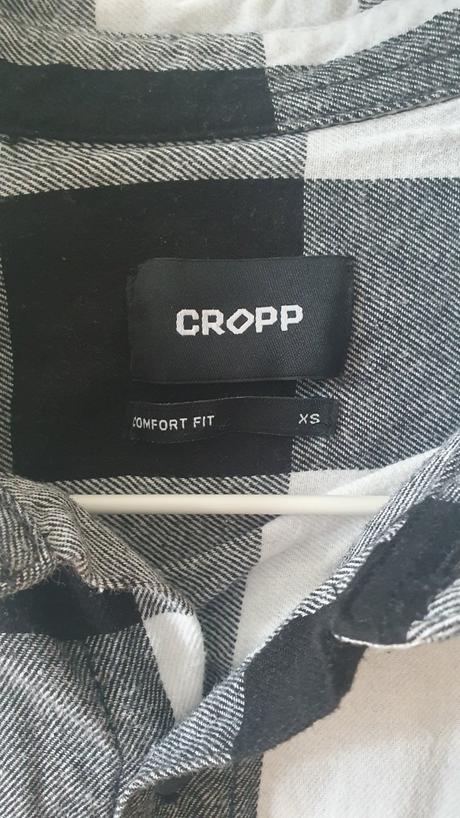 Čierno-biela károvaná košeľa, xs