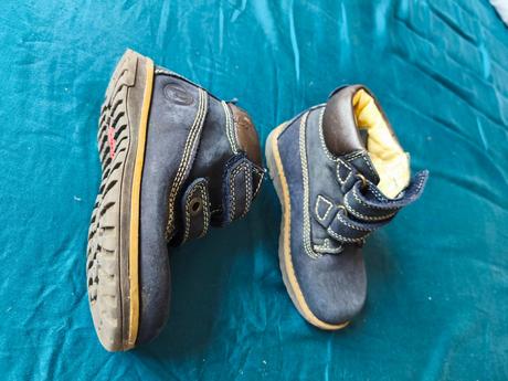 Kožené vysoké topánky, primigi,26