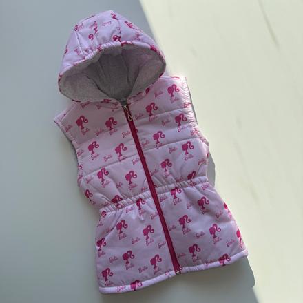 Dievčenská prechodná vesta barbie, 116