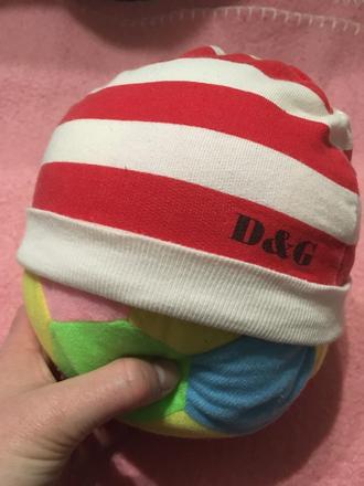 Pásikavá čiapočka d&g, 74