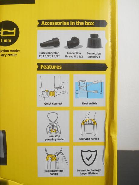 Ponorné čerpadlo s plochým nasávaním, 