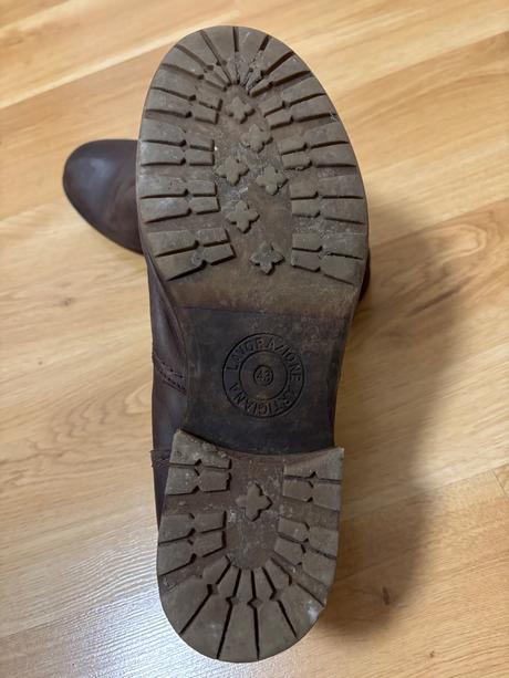 Čižmy kožené 43, 43