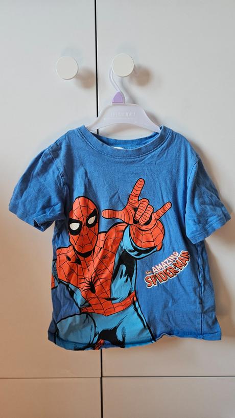 Tricko hm spiderman, h&m,116