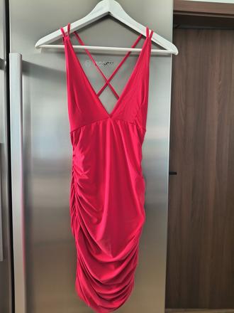 Rare london bodycon úzke elastické šaty s-m, rare editions,m