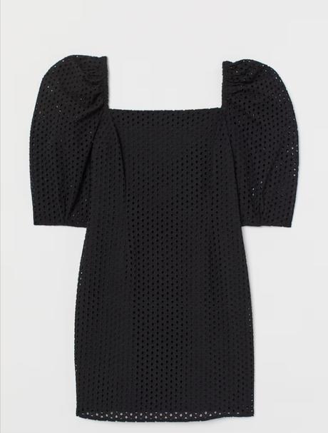 Šaty s výšivkou h&m 36/38, h&m,36 / 38