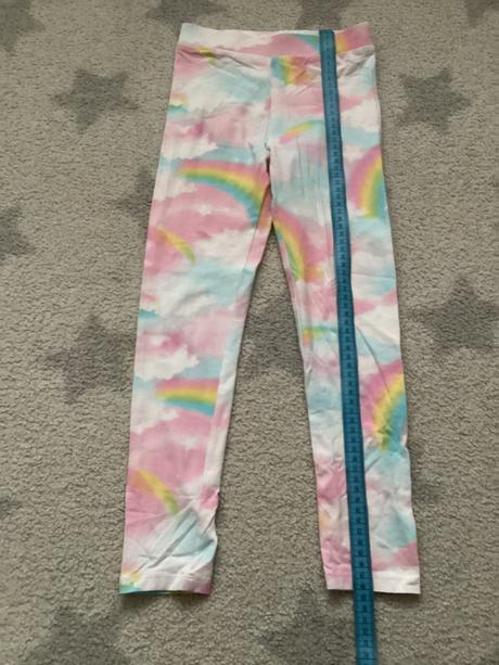 Legíny dúhované, h&m,128