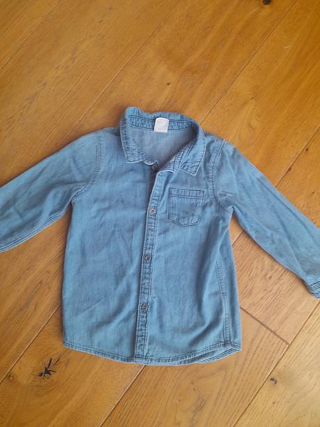 Rifľová košeľa, h&m,92