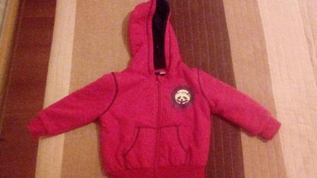 Zateplena hruba mikina 86/92, lupilu,86