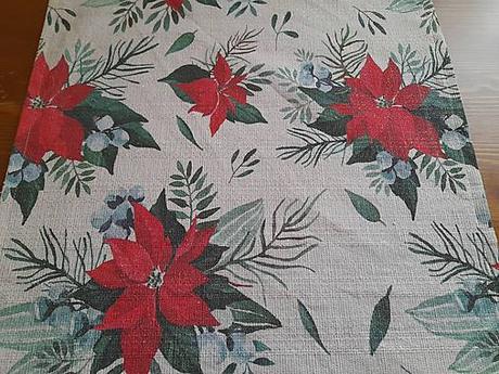 Vianočný obrus + prestieranie,