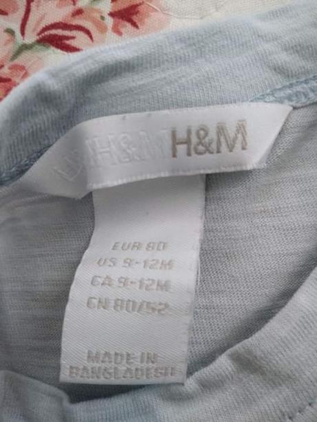 Tričko, h&m,80