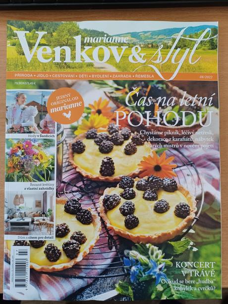 Predám časopis moja chalupa a varecha a marianne v, 