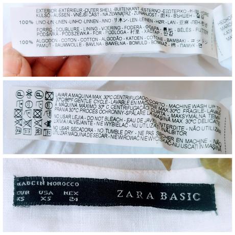 Ľanové šaty, zara,xs