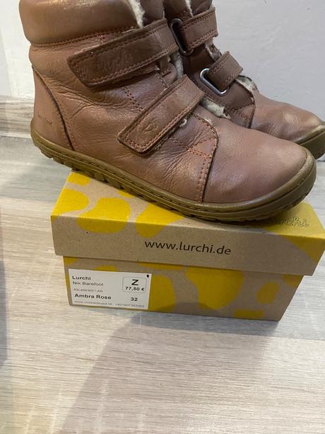 Zimne barefoot topanky, lurchi,32