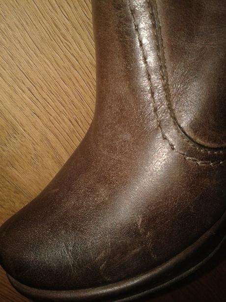 Hnedé kožené čižmy claudio dessi veľ.36, 36