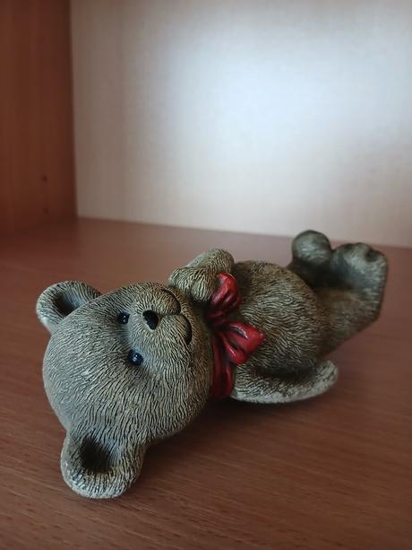 Keramický stojací medvedík 13,5 cm,