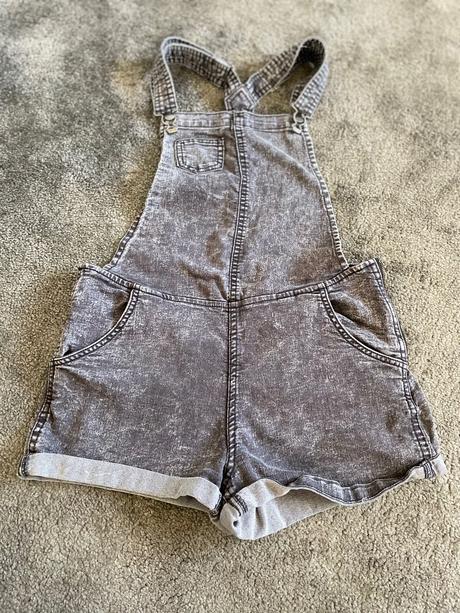 Dievčenské rifľové kraťasy, h&m,170