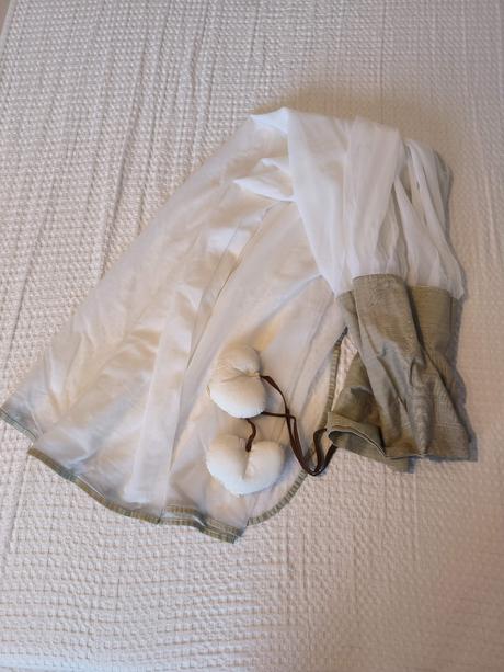 Mantinel do postieľky s baldachýnom, šírka (cm): 30