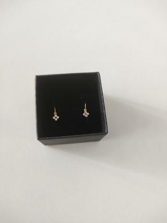 Detské zlaté náušnice,