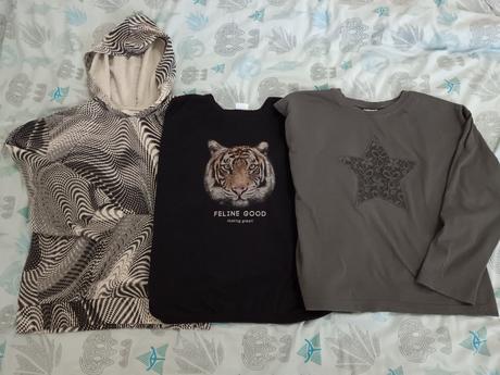 Mikina a nátelníky, h&m,140