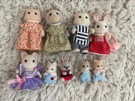 Sylvanian families dom, zvieratká aj príslušenstvo,