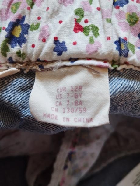 Dievčenská sukňa, 128