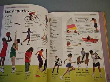 Ilustrovaný slovník anglicko-španielsky pre deti, 