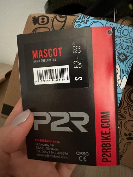 Prilba p2r s 52-56 nová, s