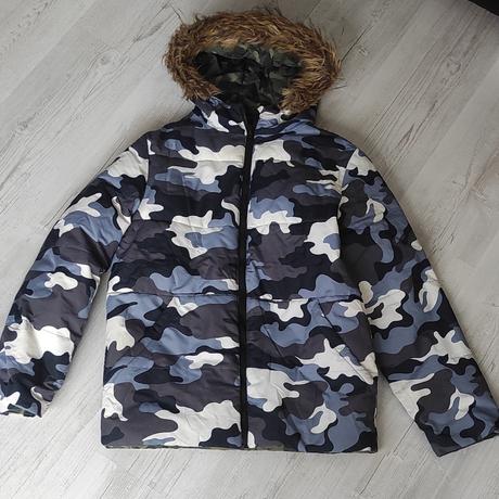 Obojstranná maskáčova bunda, f&f,164