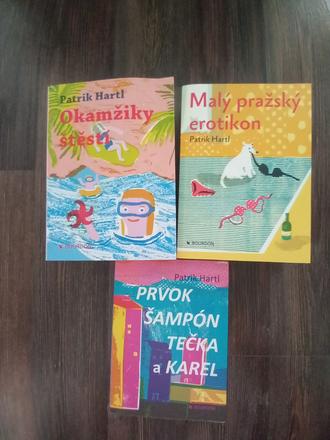 Patrik hartl 3 knihy, 