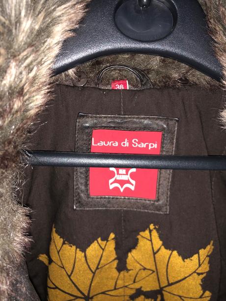 Jesenná bundička kožená, 36