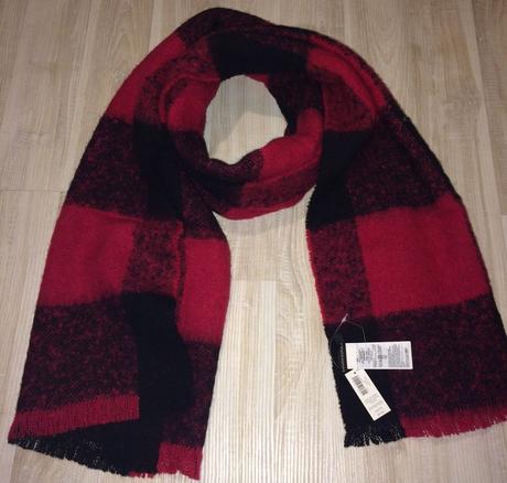 Teplý šál banana republic, gap,xxl