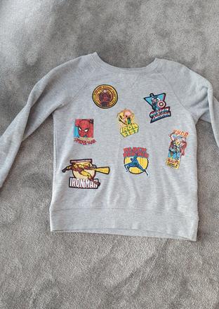 Mikina h&m marvel 134/140, h&m,140