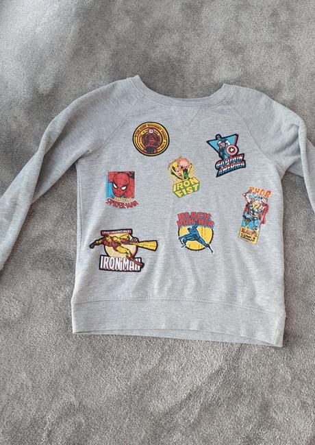 Mikina h&m marvel 134/140, h&m,140