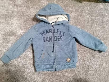 Zateplena mikina na zips, coolclub,104