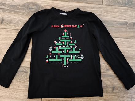 Vianocne tricko, coccodrillo,128