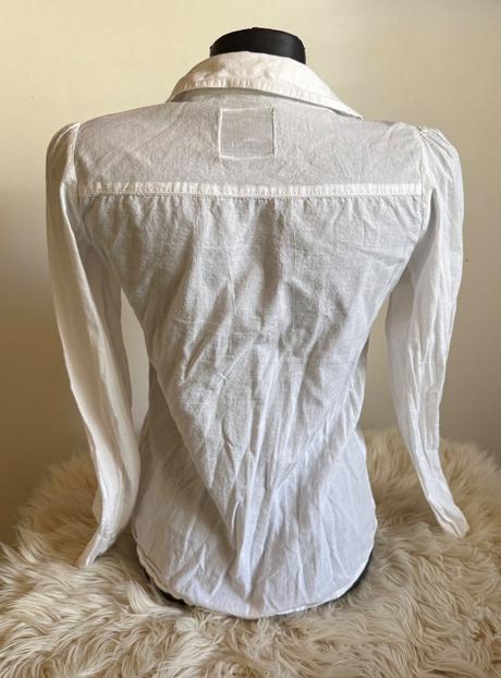 Dievčenská košela 134/140 biela, terranova,134