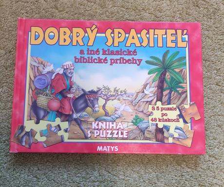 Dobrý pastier kniha/puzzle, 