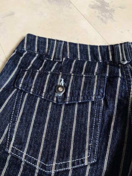 Nohavicová sukňa s manžetami, orsay,32