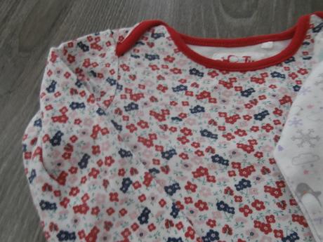 Balík 3ks body s dlhým rukávom, 68–80