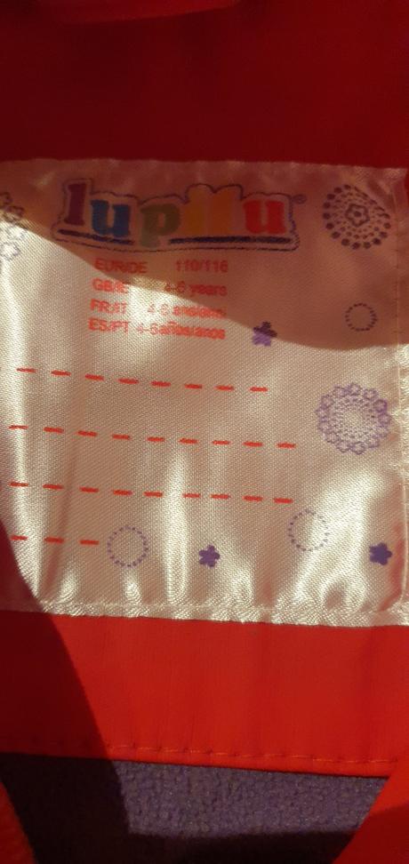 Bunda do dažďa, lupilu,110