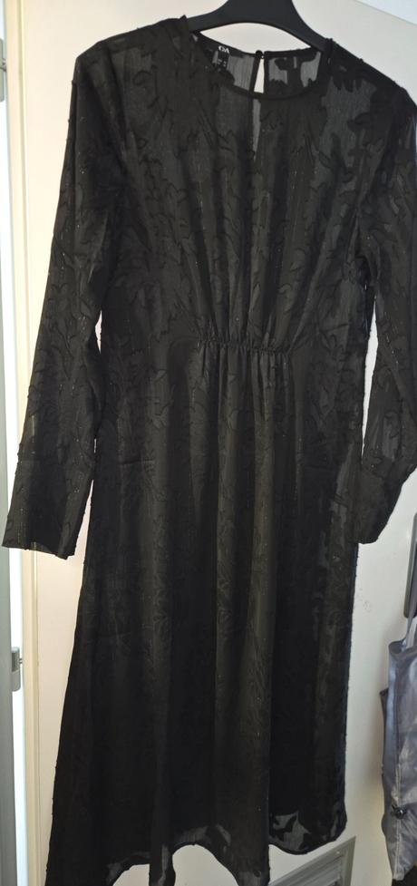 Čierne spoločenské šaty 36, c&a,s