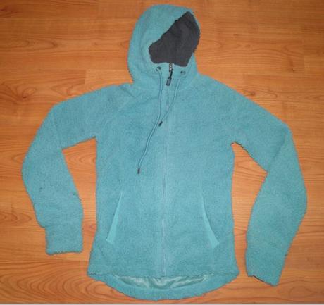 Modro-tyrkysová mikinka, xs