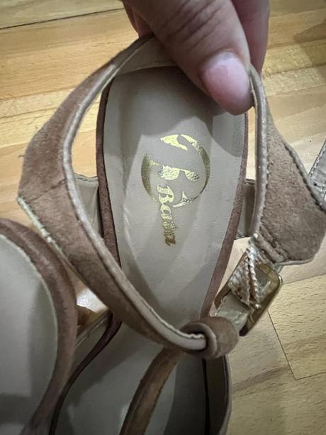 Hnedé sandálky, baťa,38