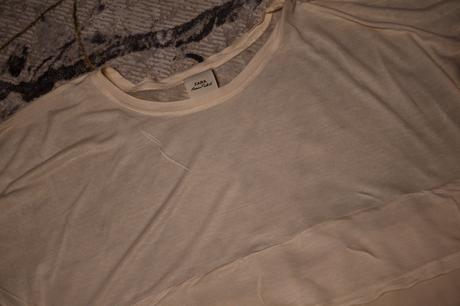 Zara tričko - top s-m, zara,s
